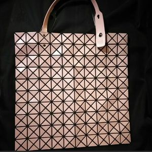 Pleats Please Geometric Tote